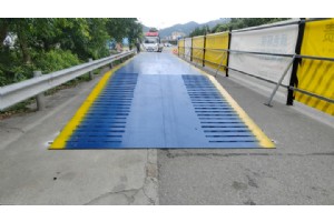 溫州地磅.中交集團(tuán)平陽工地100噸帶引坡地磅